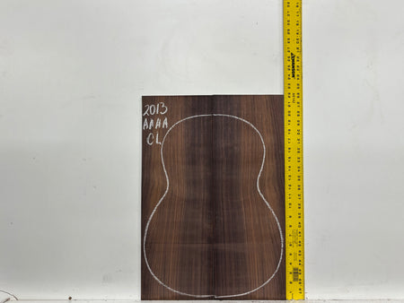 East Indian Rosewood Classical AAAA Grade Guitar Back & Side Set #2013 - Exotic Wood Zone