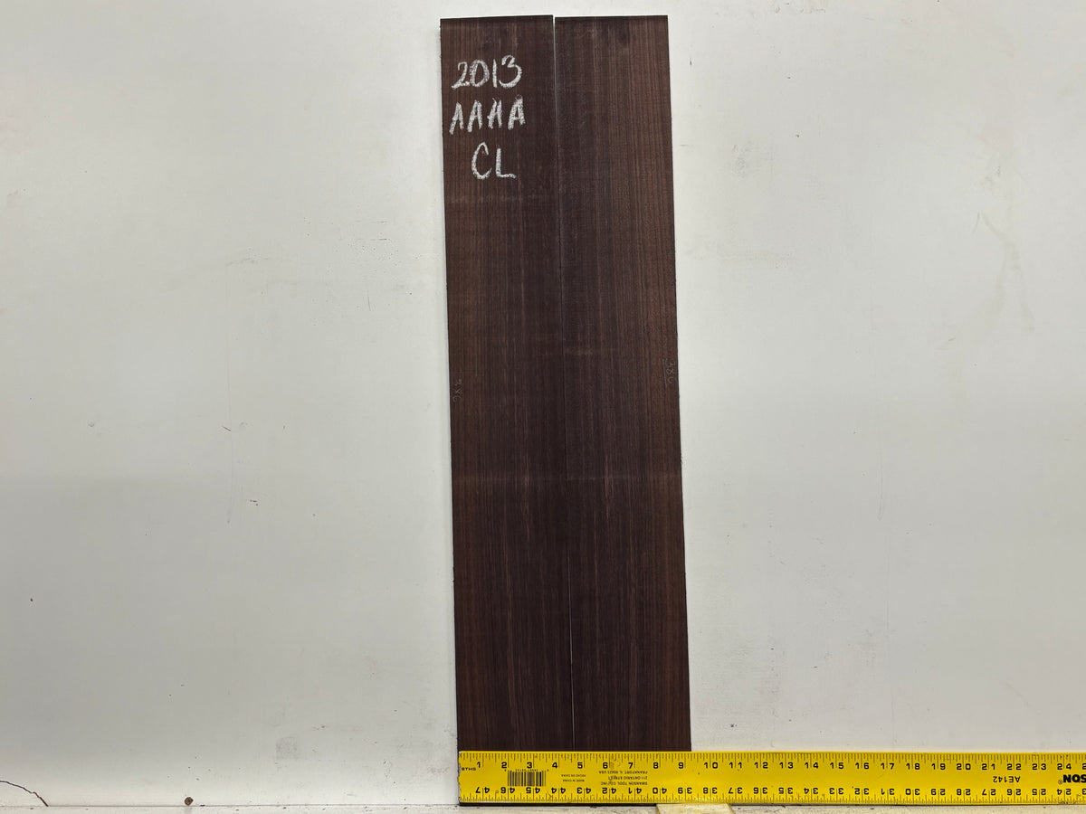 East Indian Rosewood Classical AAAA Grade Guitar Back & Side Set #2013 - Exotic Wood Zone