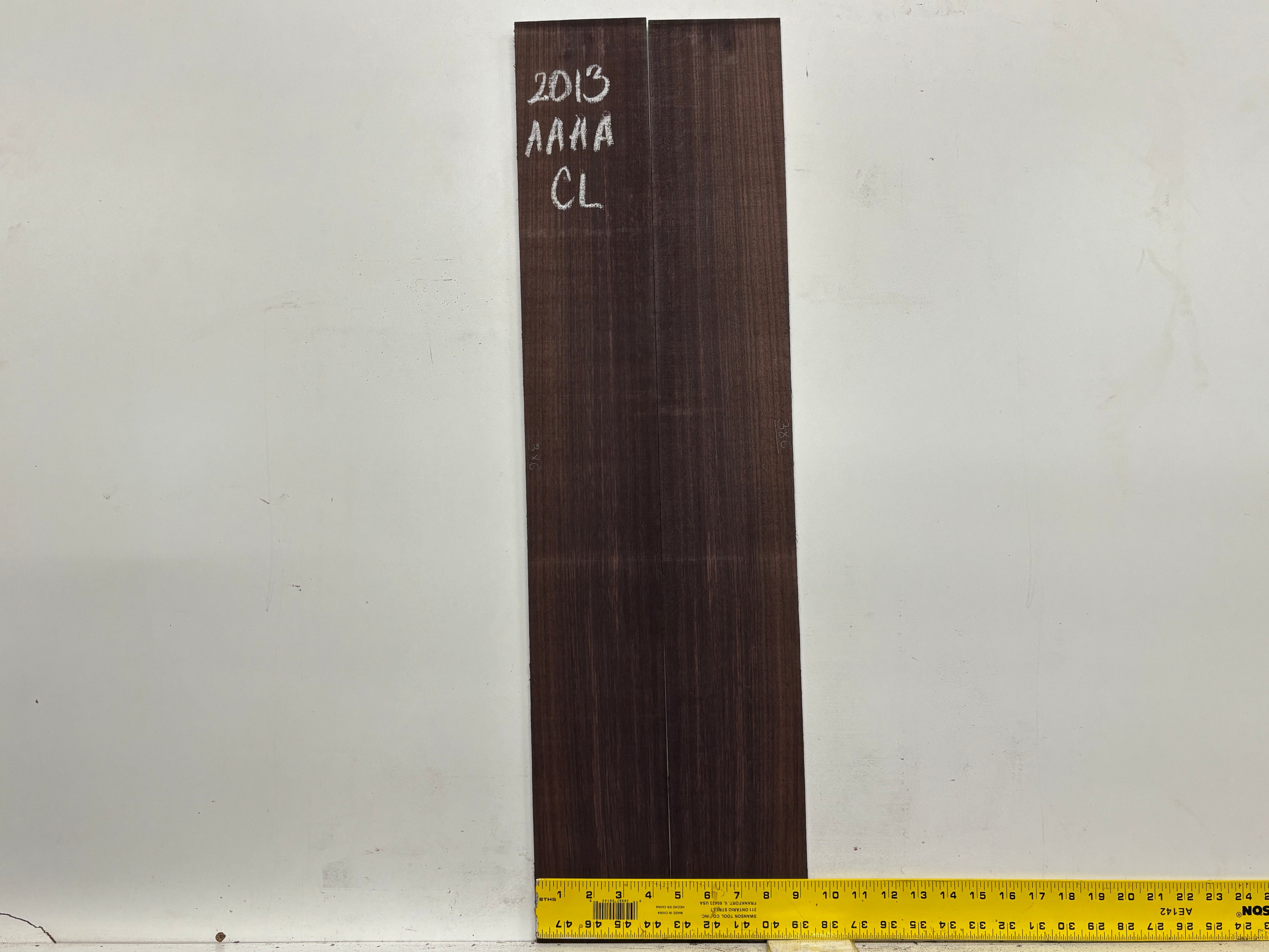 East Indian Rosewood Classical AAAA Grade Guitar Back & Side Set #2013 - Exotic Wood Zone