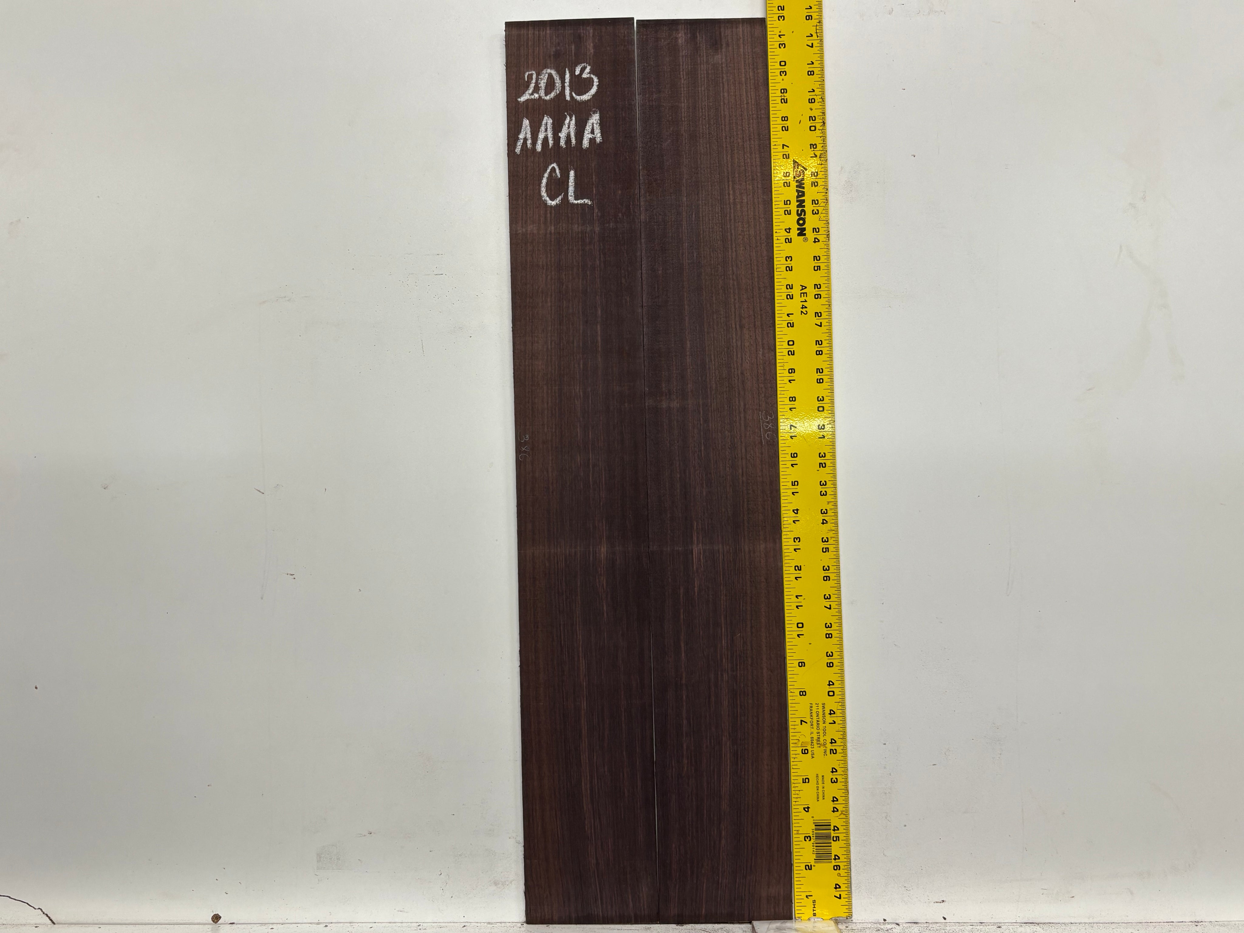 East Indian Rosewood Classical AAAA Grade Guitar Back & Side Set #2013 - Exotic Wood Zone