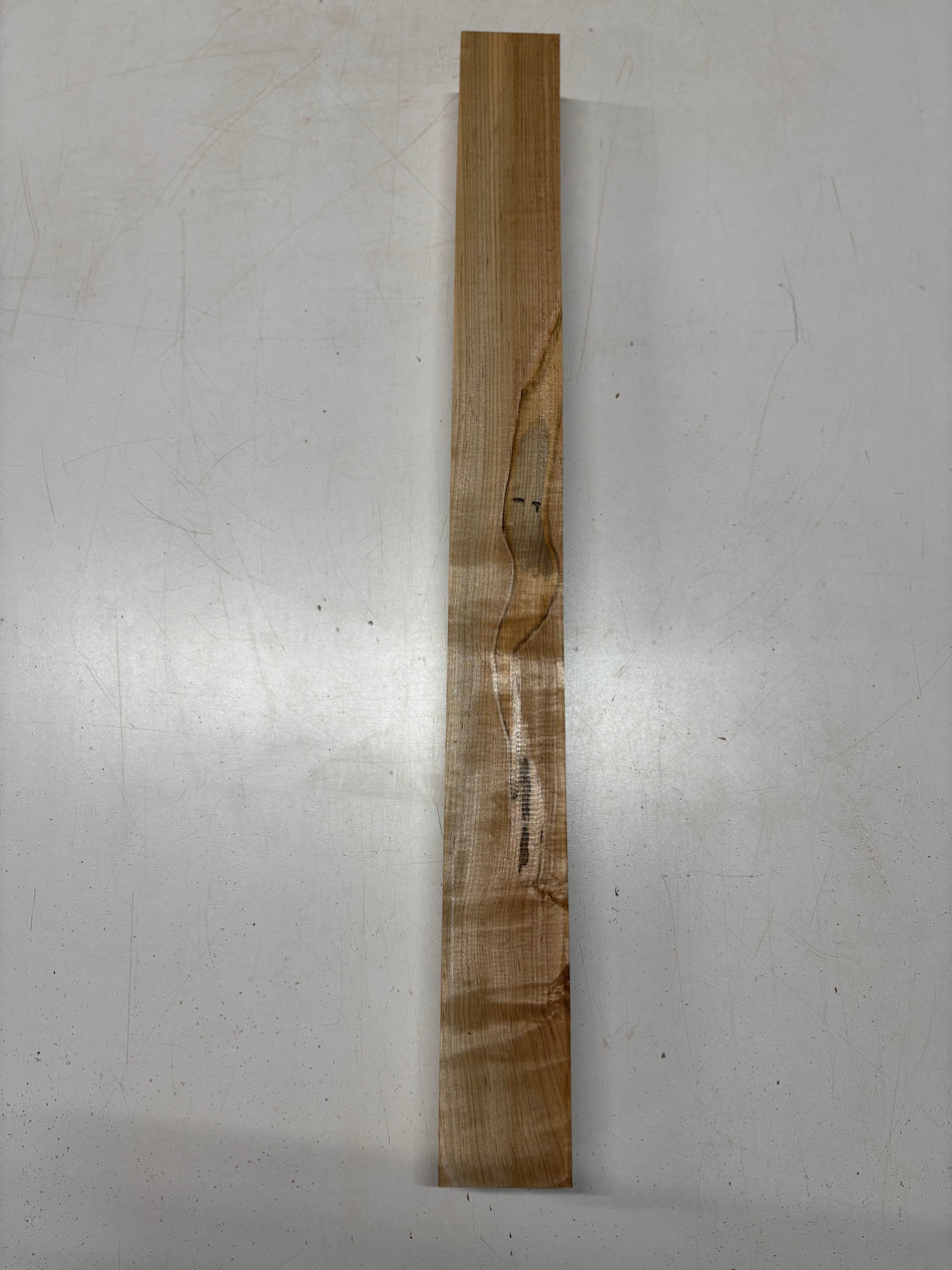 1 Piece, Flame Ambrosia Maple Neck Blank 30"x2-7/8"x2-1/4"#6810