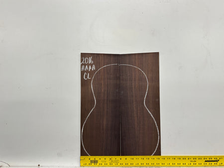 East Indian Rosewood Classical AAAA Grade Guitar Back & Side Set #2016 - Exotic Wood Zone