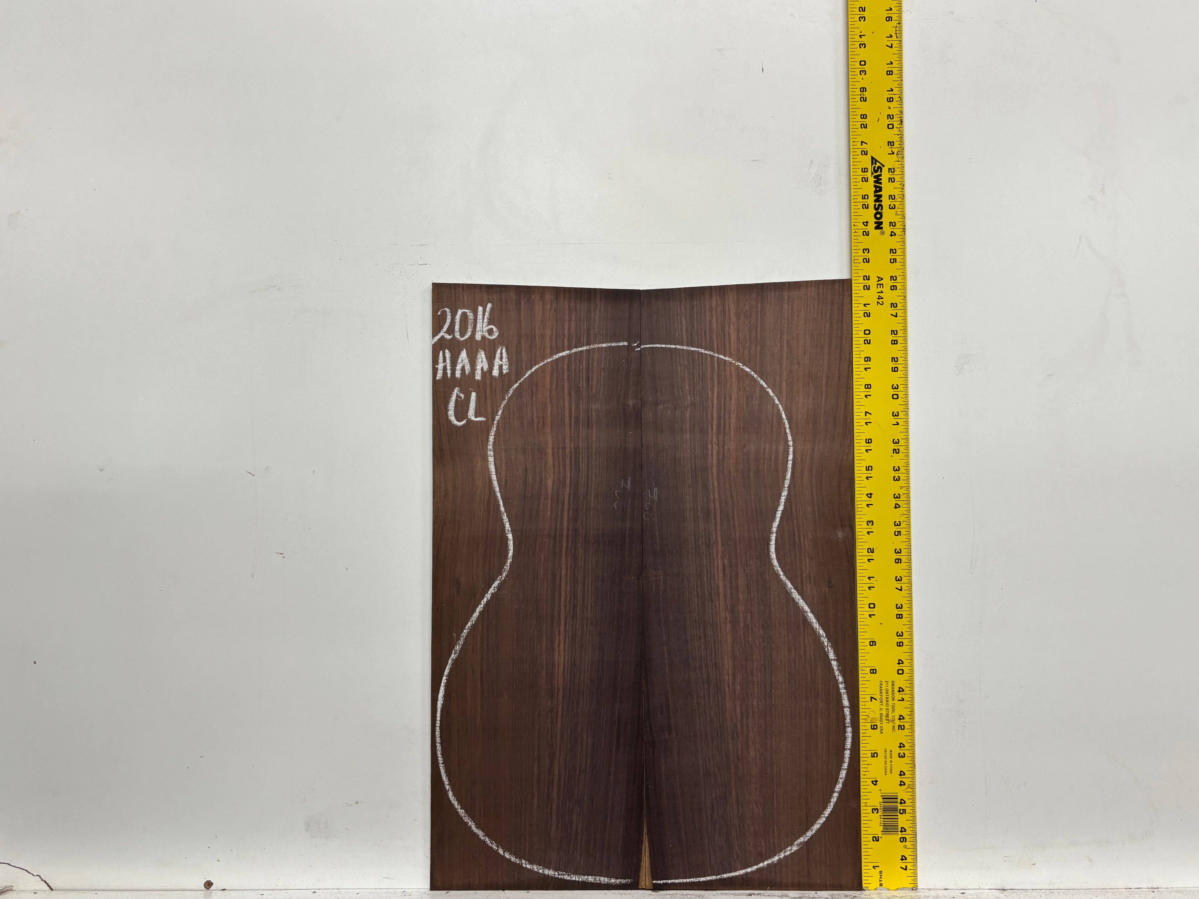 East Indian Rosewood Classical AAAA Grade Guitar Back & Side Set #2016 - Exotic Wood Zone