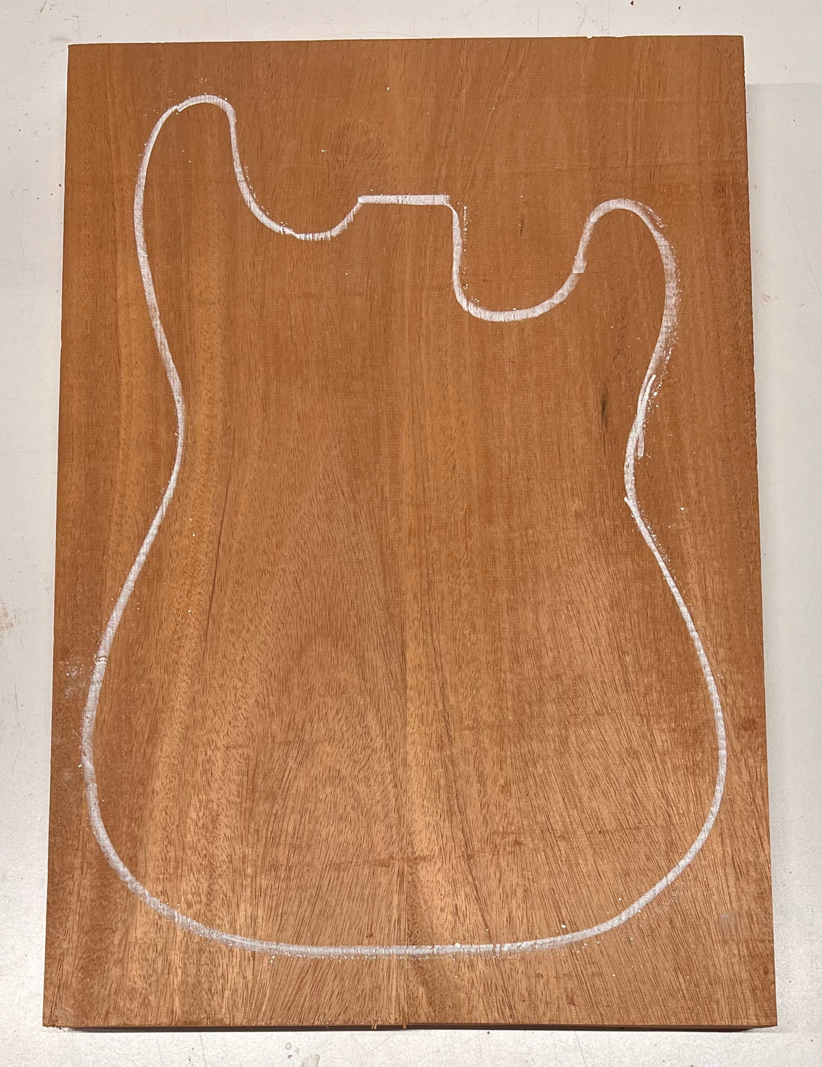 African Mahogany/Khaya Guitar Body Blanks, 21″ x 14-1/2″ x 1-3/4″ ,10 Lbs #03 - Exotic Wood Zone - Buy online Across USA 