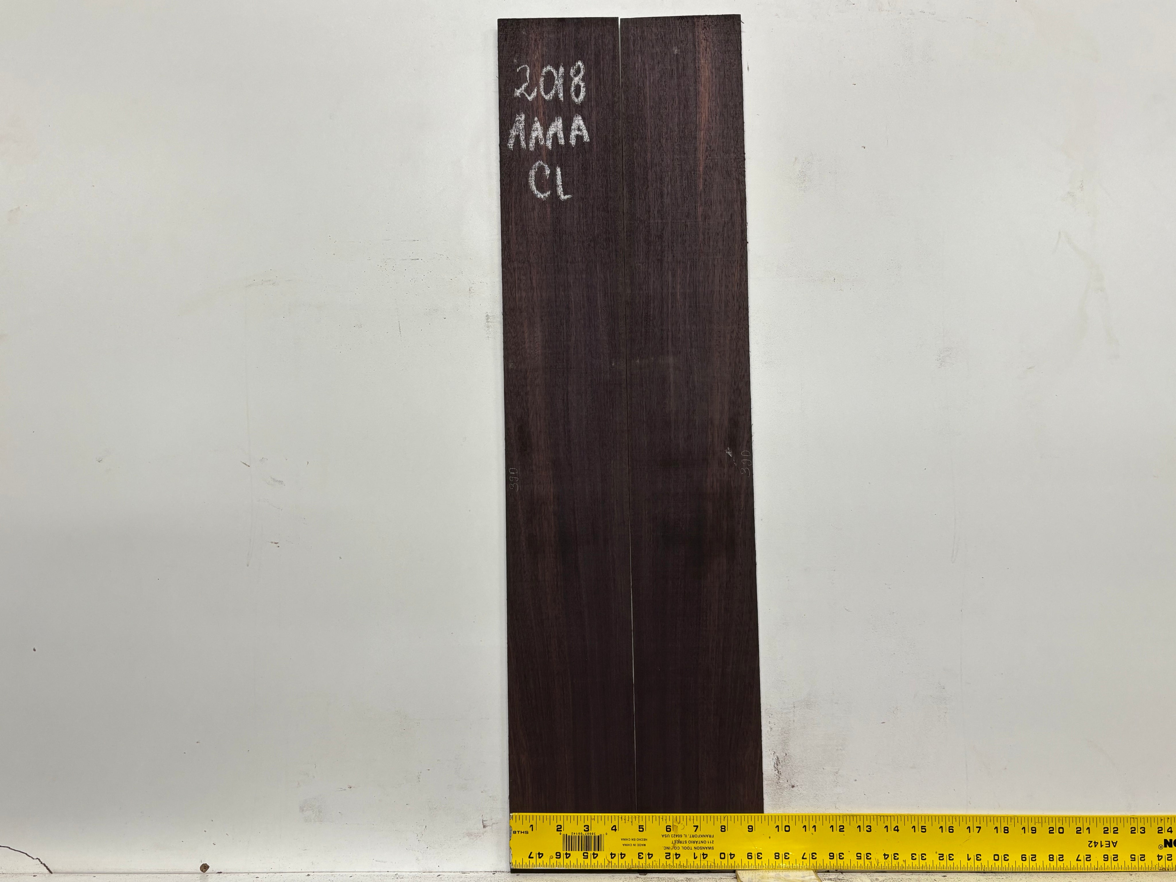 East Indian Rosewood Classical AAAA Grade Guitar Back & Side Set #2018 - Exotic Wood Zone