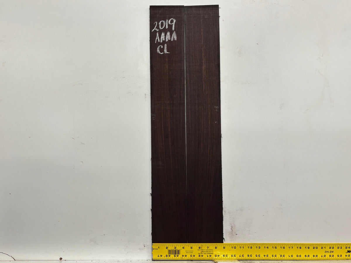 East Indian Rosewood Classical AAAA Grade Guitar Back & Side Set #2019 - Exotic Wood Zone