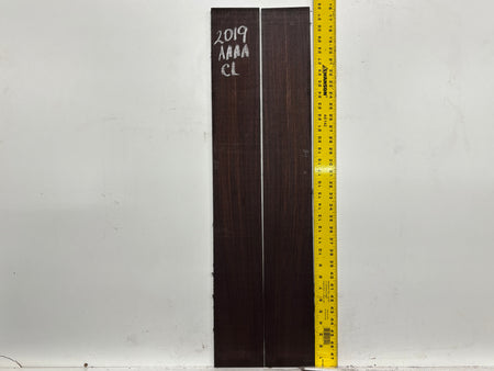 East Indian Rosewood Classical AAAA Grade Guitar Back & Side Set #2019 - Exotic Wood Zone