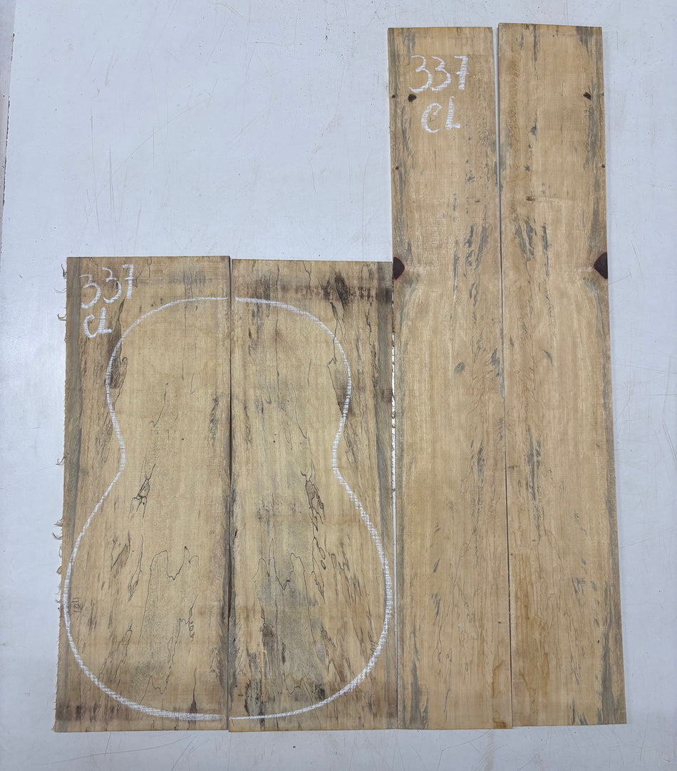 Juego de fondo y aros de guitarra de grado AAAA Dreadnought de palisandro de la India Oriental #61 