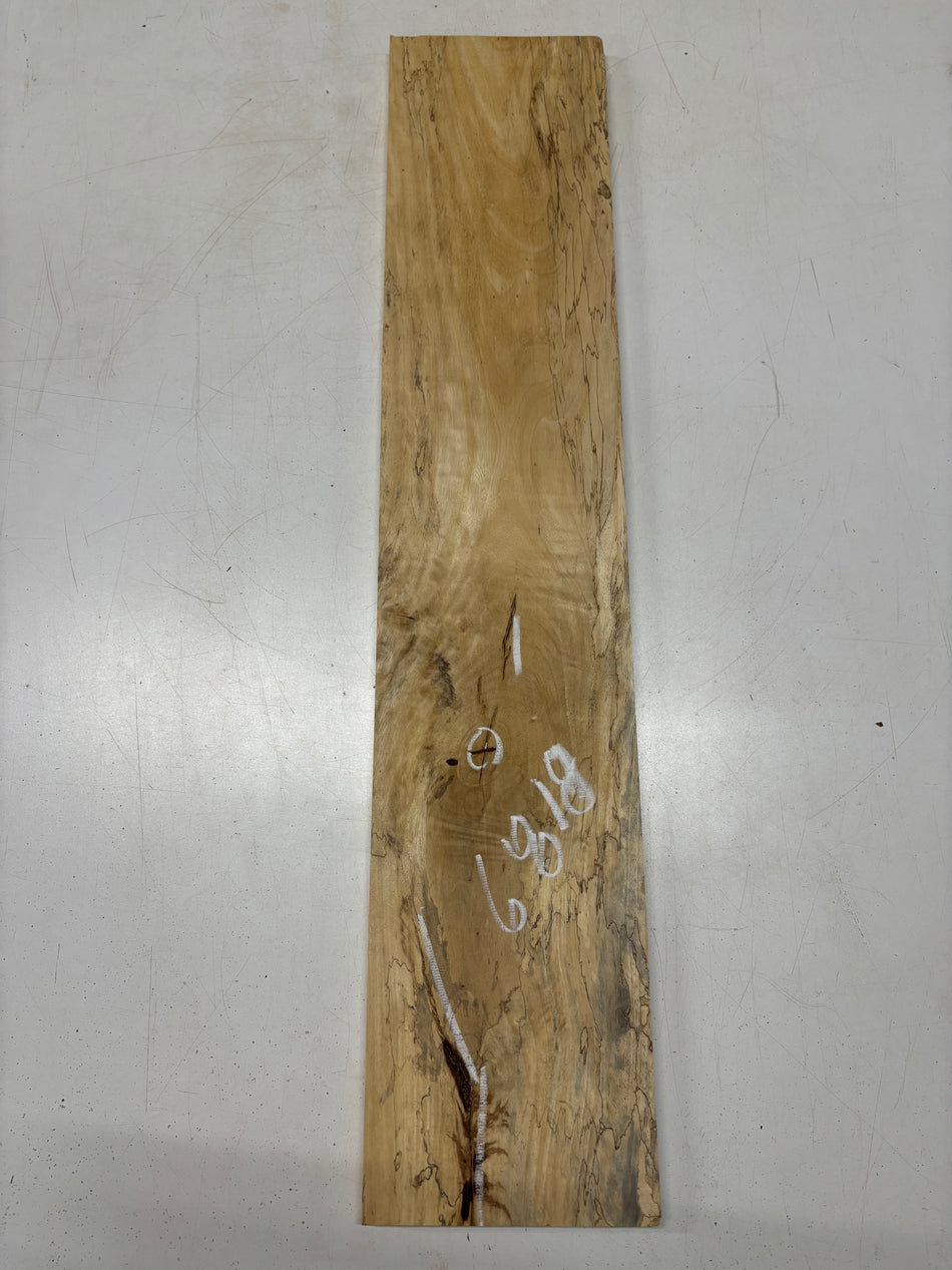 1 Piece, Spalted Tamarind Lumber Board Blank 35"x7"x3/4"#6818