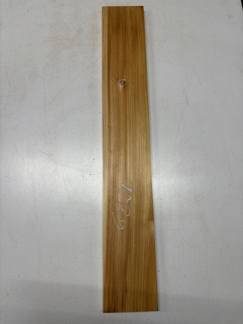 1 Piece, Pine Lumber Board Blank 37"x5-5/8"x3/4"#6821