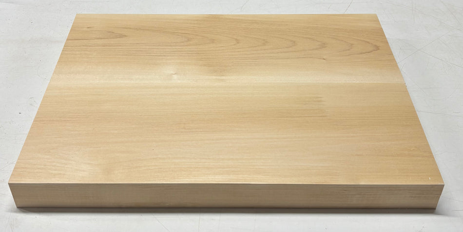 Basswood Guitar Body Blank- 21" x 15" x 1-7/8" (2 Pieces-Glued) #554