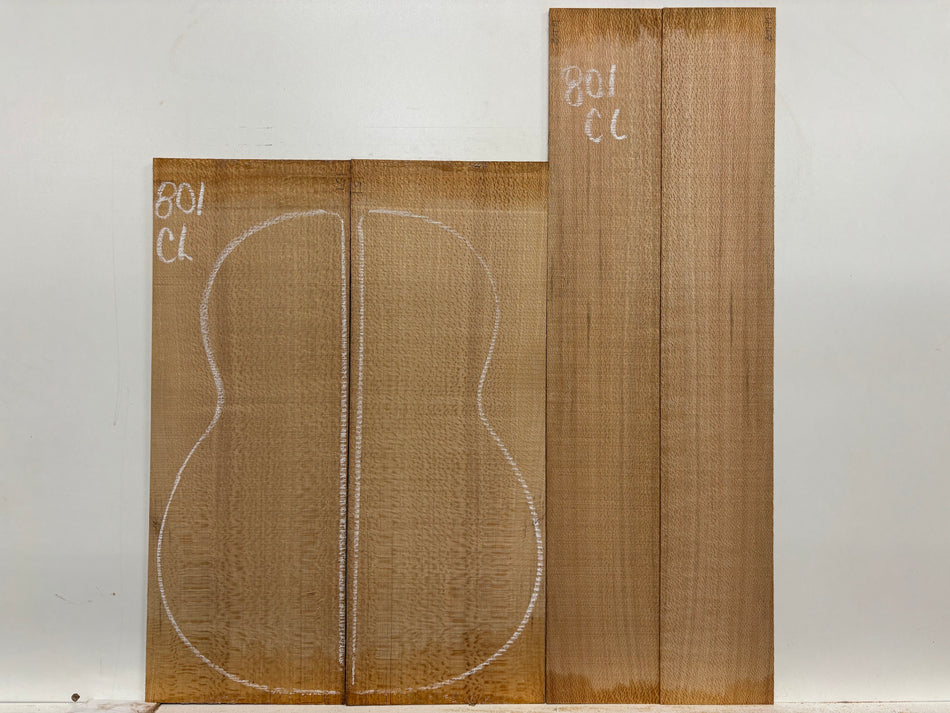 Lacewood Classical Guitar Back & Side Set #801