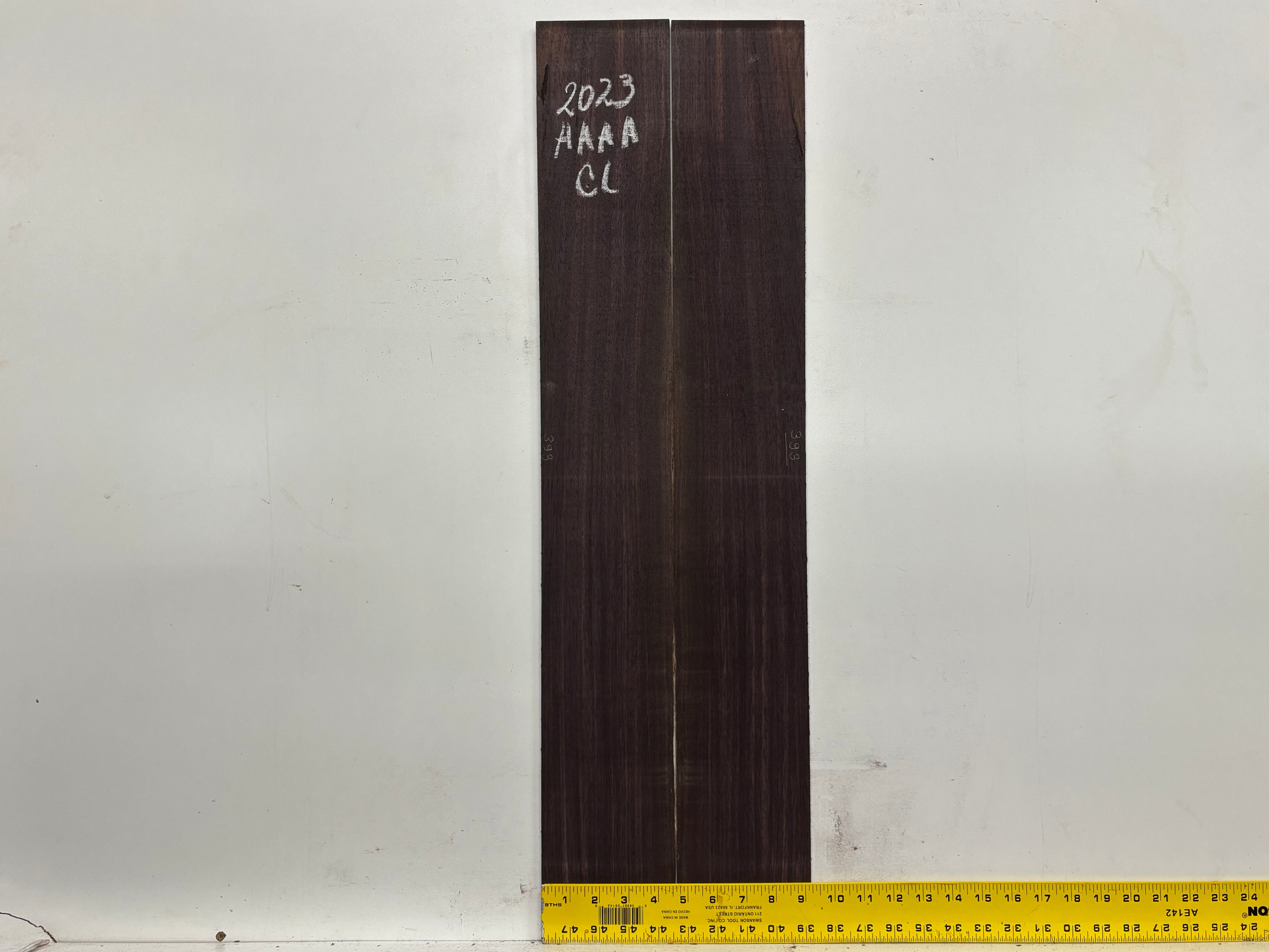 East Indian Rosewood Classical AAAA Grade Guitar Back & Side Set #2023 - Exotic Wood Zone