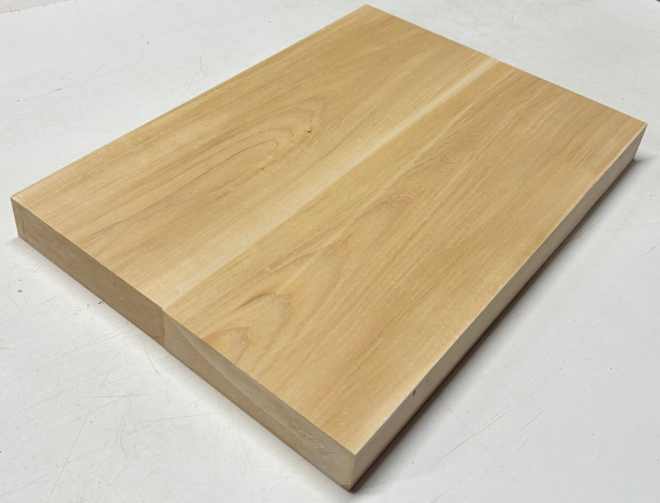 Basswood Guitar Body Blank- 21" x 14-7/8" x 1-7/8" (2 Pieces-Glued) #555