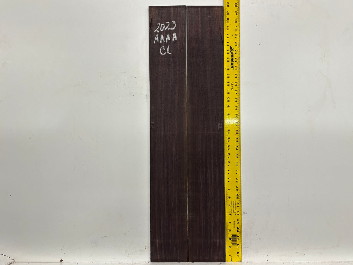 East Indian Rosewood Classical AAAA Grade Guitar Back & Side Set #2023 - Exotic Wood Zone