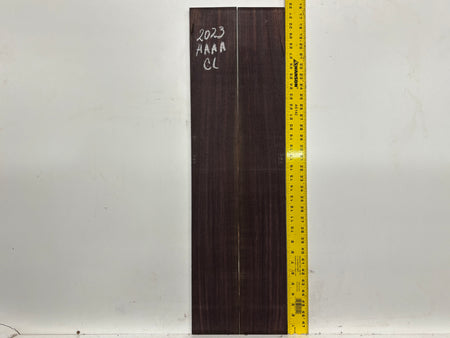 East Indian Rosewood Classical AAAA Grade Guitar Back & Side Set #2023 - Exotic Wood Zone