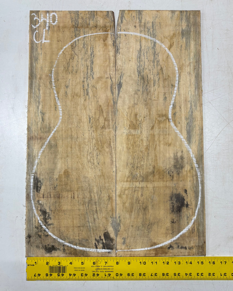 Juego de fondo y aros de guitarra de grado AAAA Dreadnought de palisandro de la India Oriental #61 