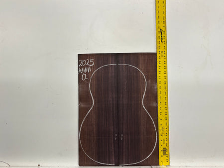 East Indian Rosewood Classical AAAA Grade Guitar Back & Side Set #2025 - Exotic Wood Zone