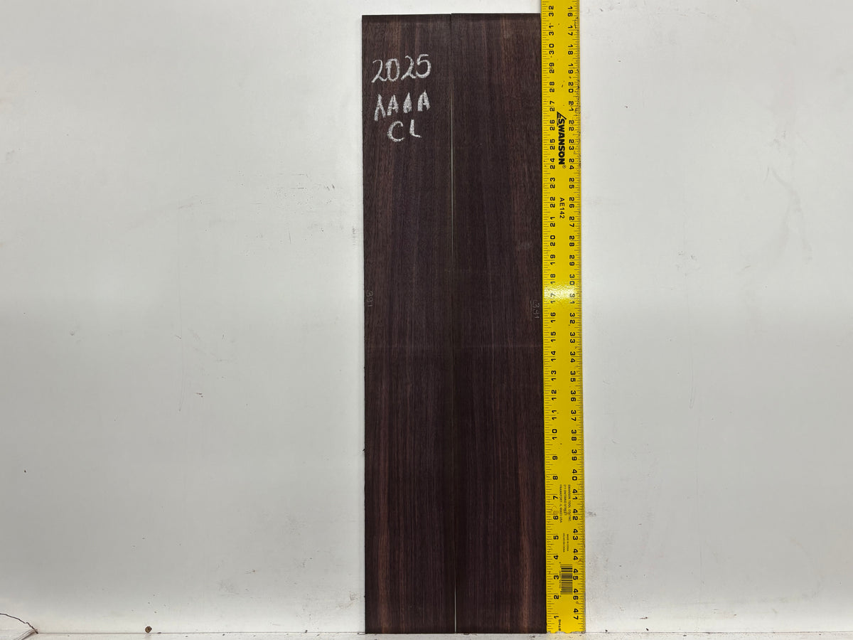 East Indian Rosewood Classical AAAA Grade Guitar Back & Side Set #2025 - Exotic Wood Zone