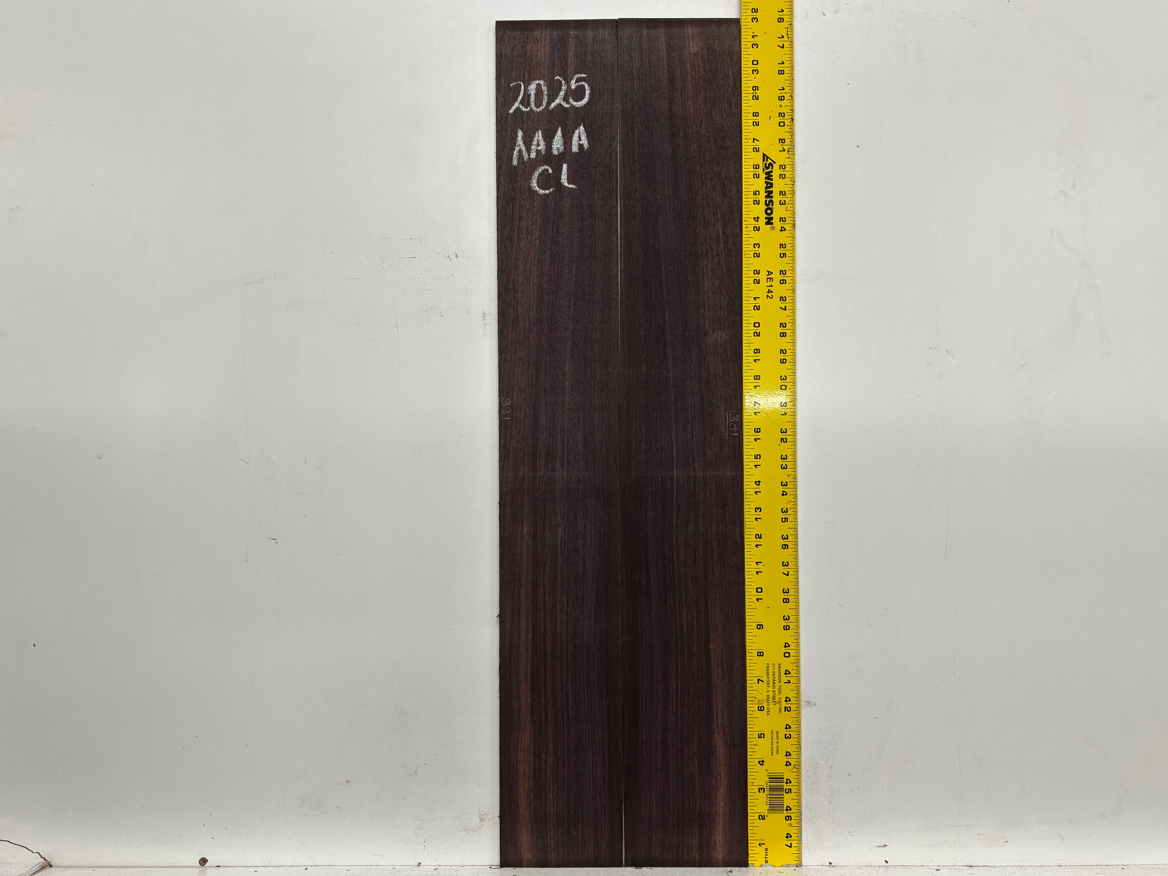 East Indian Rosewood Classical AAAA Grade Guitar Back & Side Set #2025 - Exotic Wood Zone