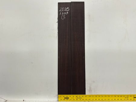 East Indian Rosewood Classical AAAA Grade Guitar Back & Side Set #2026 - Exotic Wood Zone