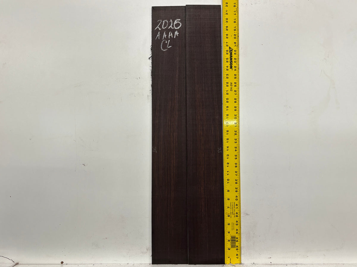 East Indian Rosewood Classical AAAA Grade Guitar Back & Side Set #2026 - Exotic Wood Zone