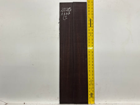 East Indian Rosewood Classical AAAA Grade Guitar Back & Side Set #2026 - Exotic Wood Zone