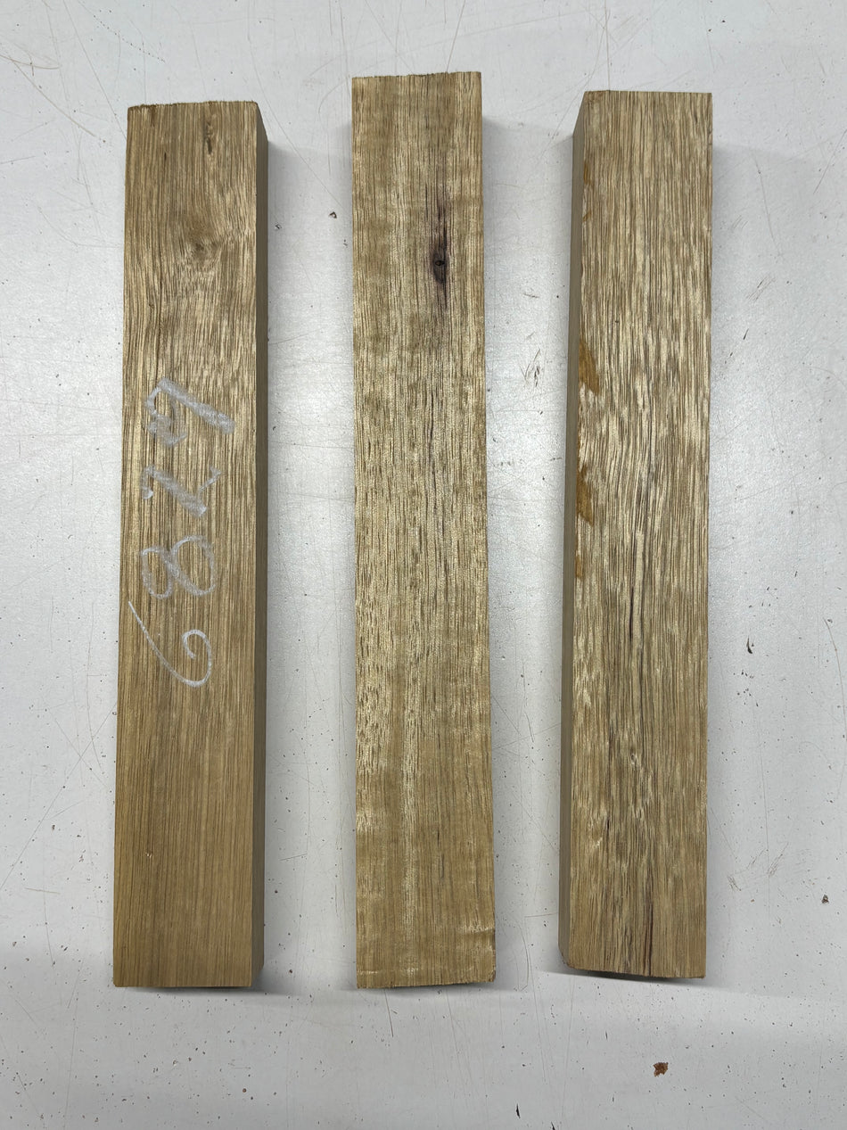 3 Pack, White Limba Thin Stock Lumber 12-7/8"x2"x1-3/8"#6829