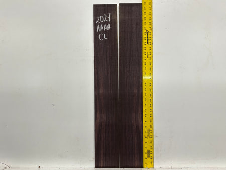 East Indian Rosewood Classical AAAA Grade Guitar Back & Side Set #2027 - Exotic Wood Zone