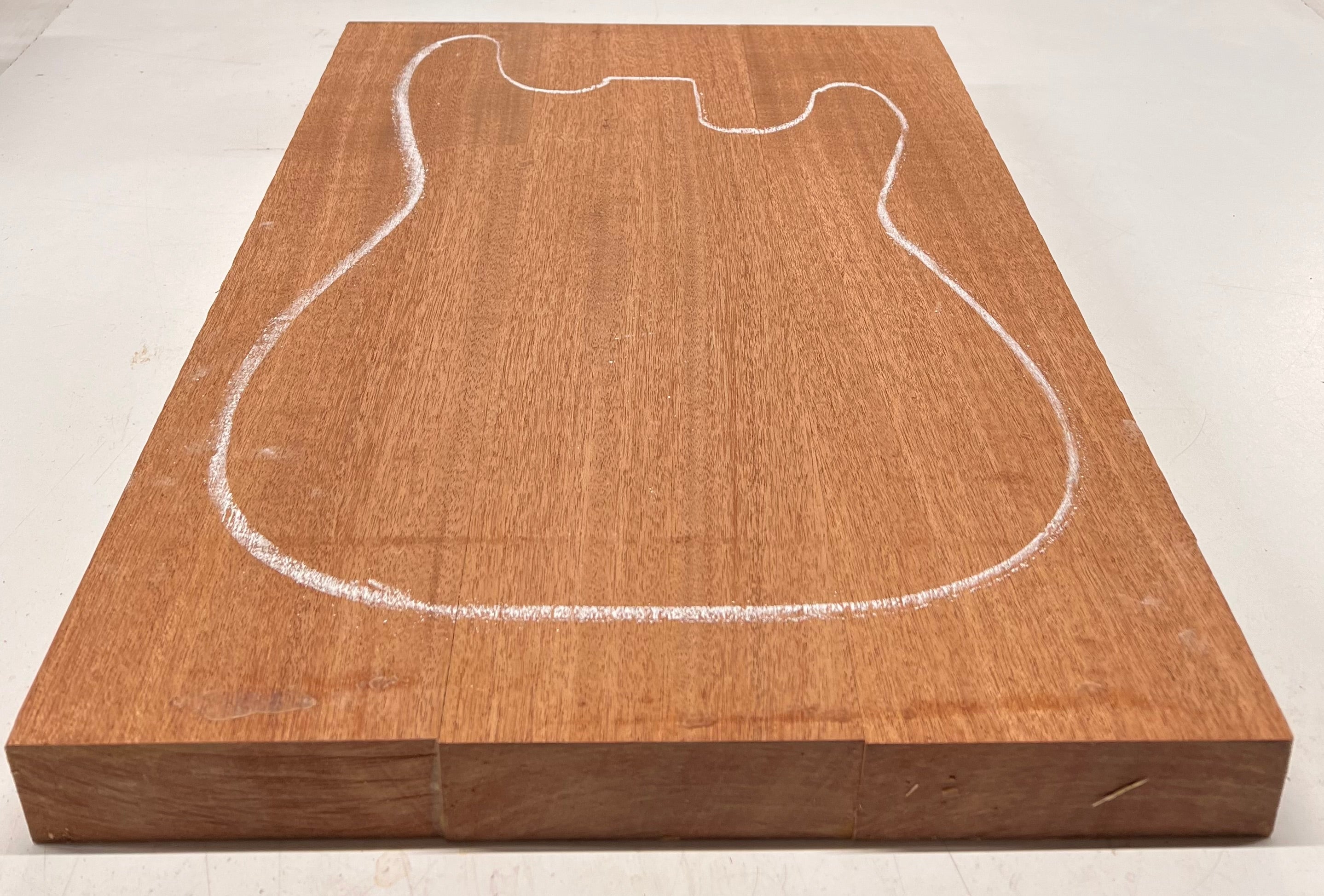 African Mahogany/Khaya Guitar Body Blanks, 21″ x 15″ x 2″ ,14 Lbs #09 - Exotic Wood Zone - Buy online Across USA 