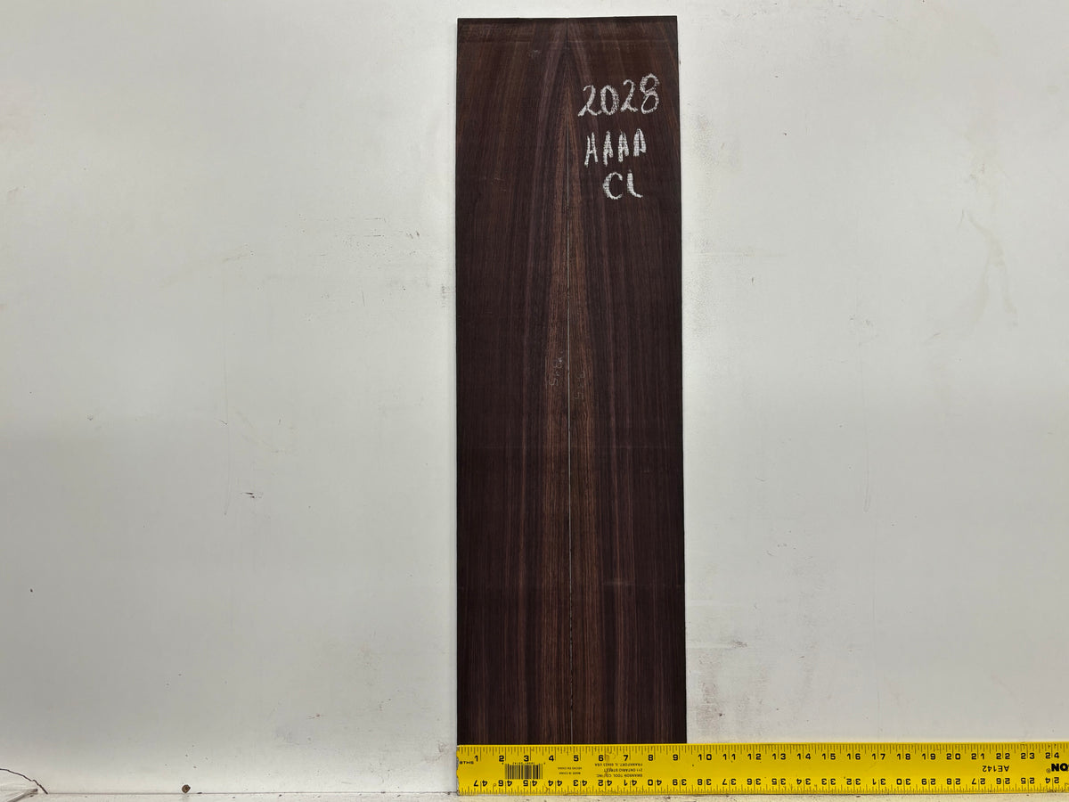East Indian Rosewood Classical AAAA Grade Guitar Back & Side Set #2028 - Exotic Wood Zone