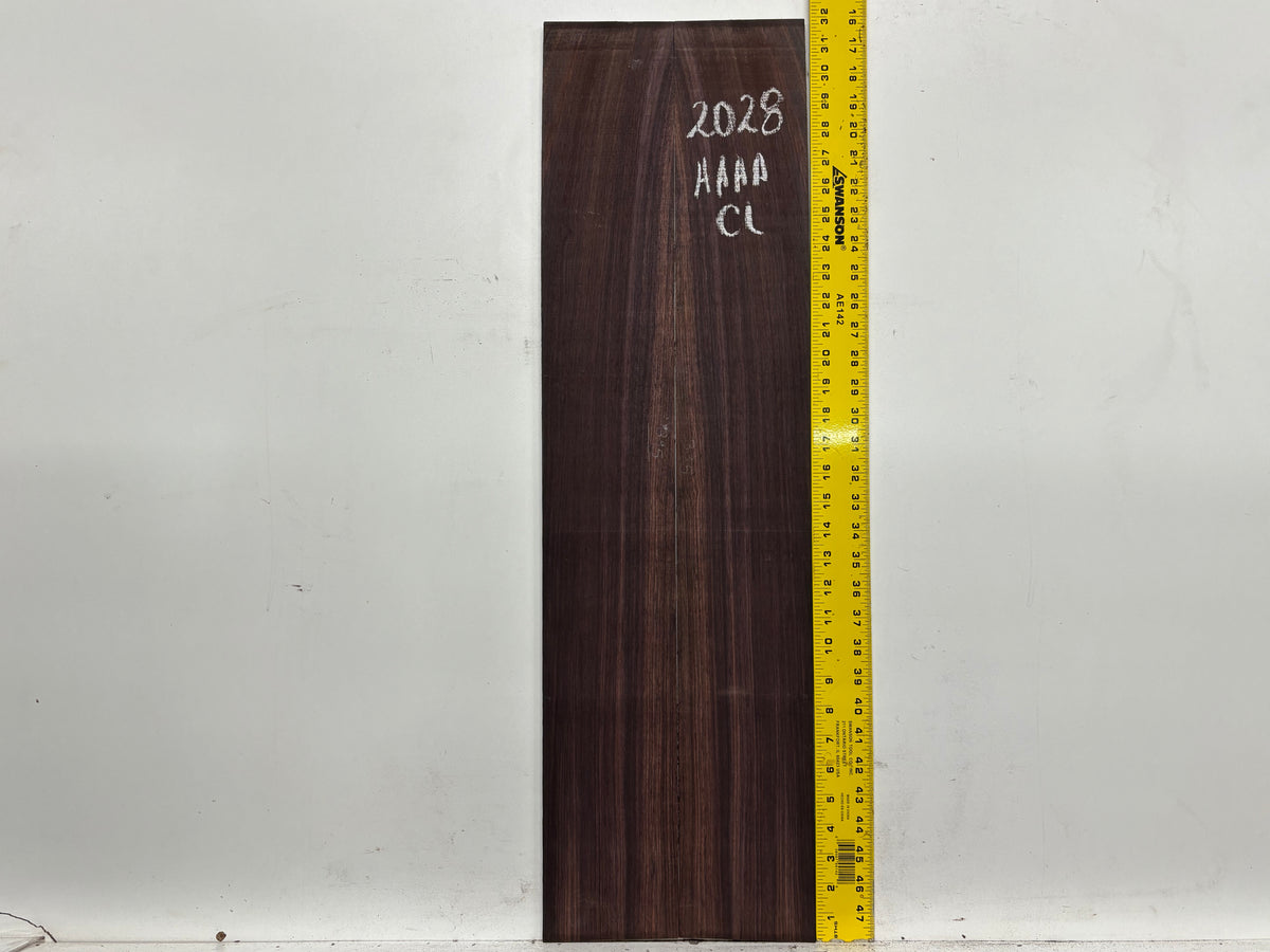 East Indian Rosewood Classical AAAA Grade Guitar Back & Side Set #2028 - Exotic Wood Zone