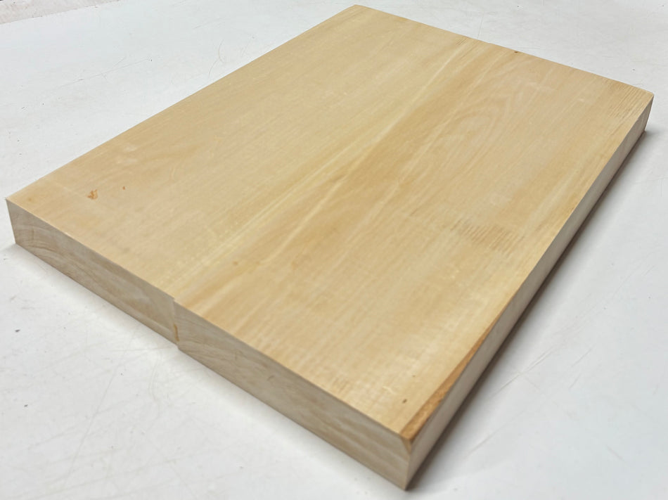 Basswood Guitar Body Blank- 21" x 15" x 1-7/8" (2 Pieces-Glued) #559