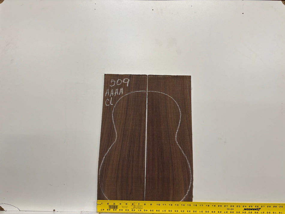 Juego de fondo y aros de guitarra de grado AAAA Dreadnought de palisandro de la India Oriental #61 