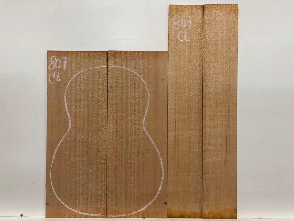 Lacewood Classical Guitar Back & Side Set #807