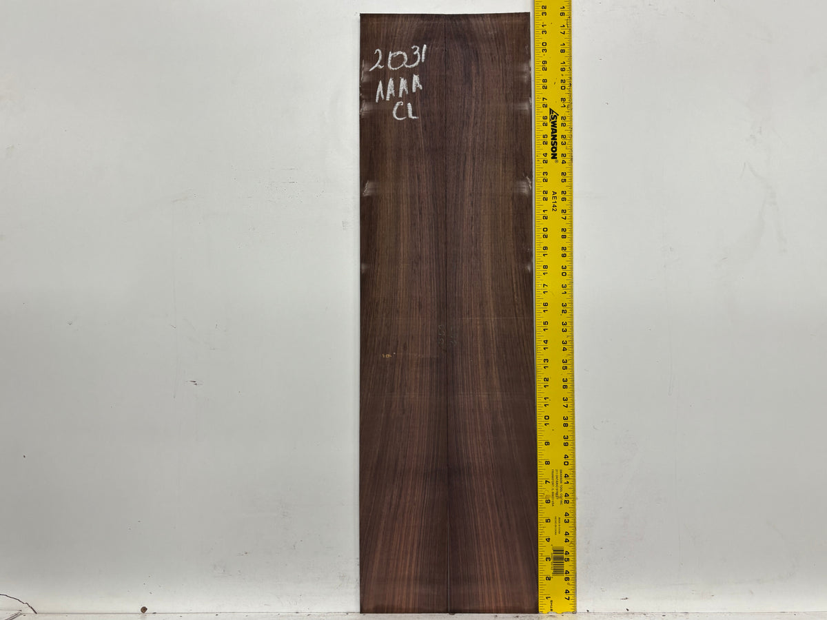 East Indian Rosewood Classical AAAA Grade Guitar Back & Side Set #2031 - Exotic Wood Zone