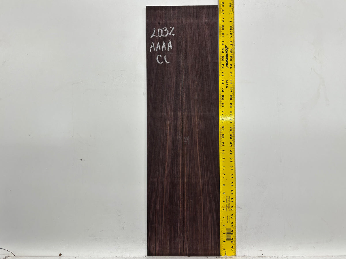 East Indian Rosewood Classical AAAA Grade Guitar Back & Side Set #2032 - Exotic Wood Zone