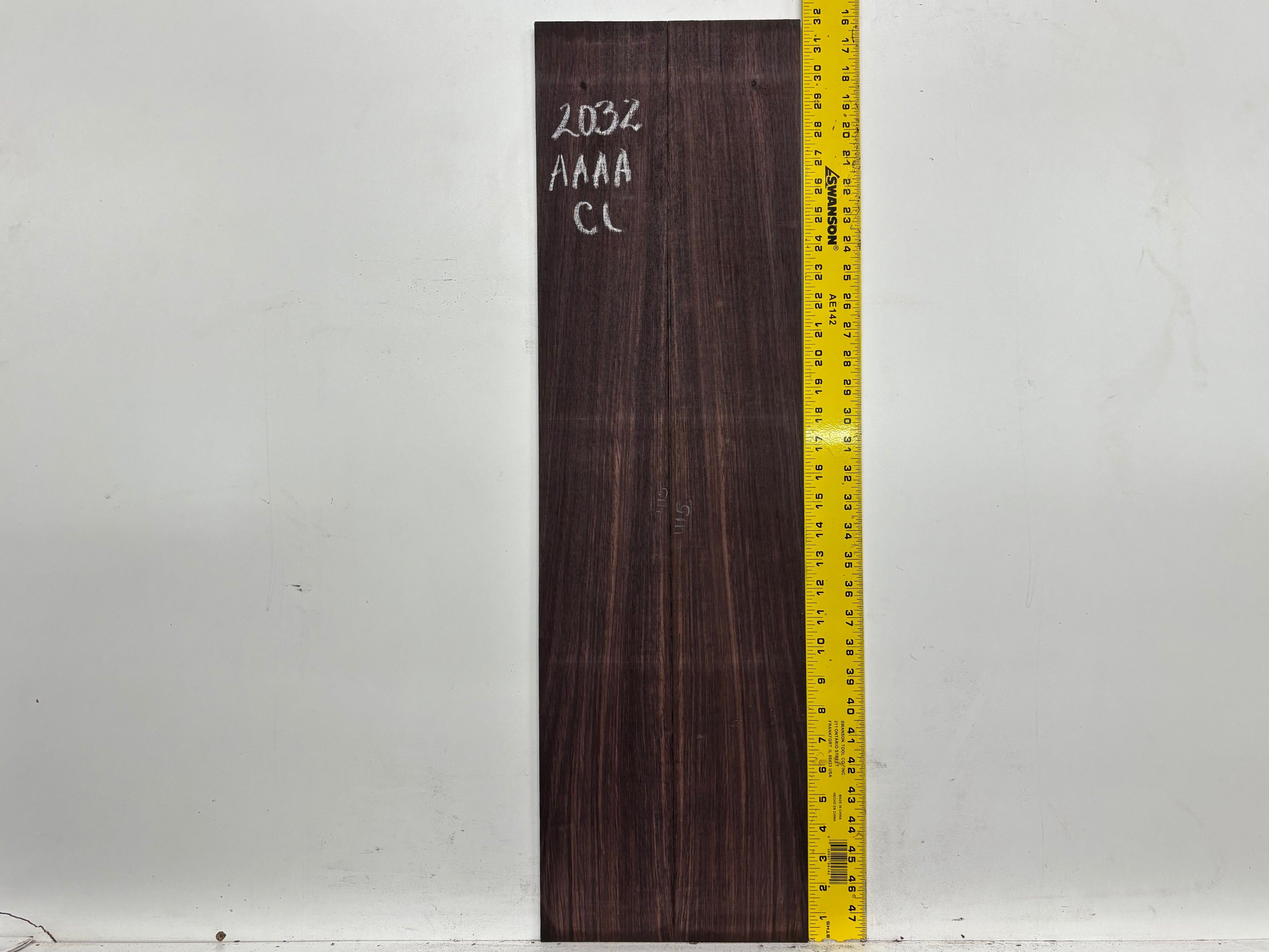 East Indian Rosewood Classical AAAA Grade Guitar Back & Side Set #2032 - Exotic Wood Zone