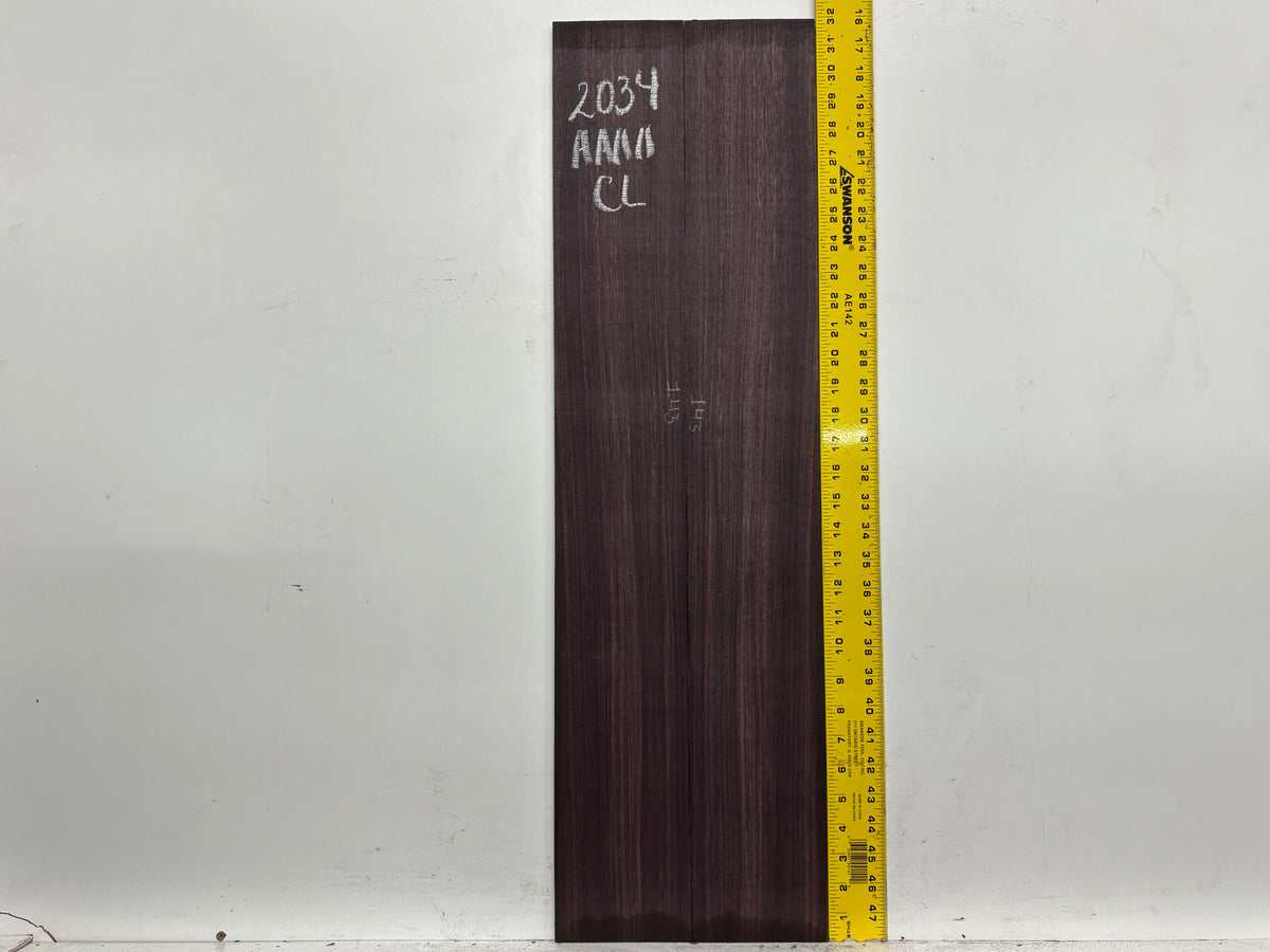 East Indian Rosewood Classical AAAA Grade Guitar Back & Side Set #2034 - Exotic Wood Zone