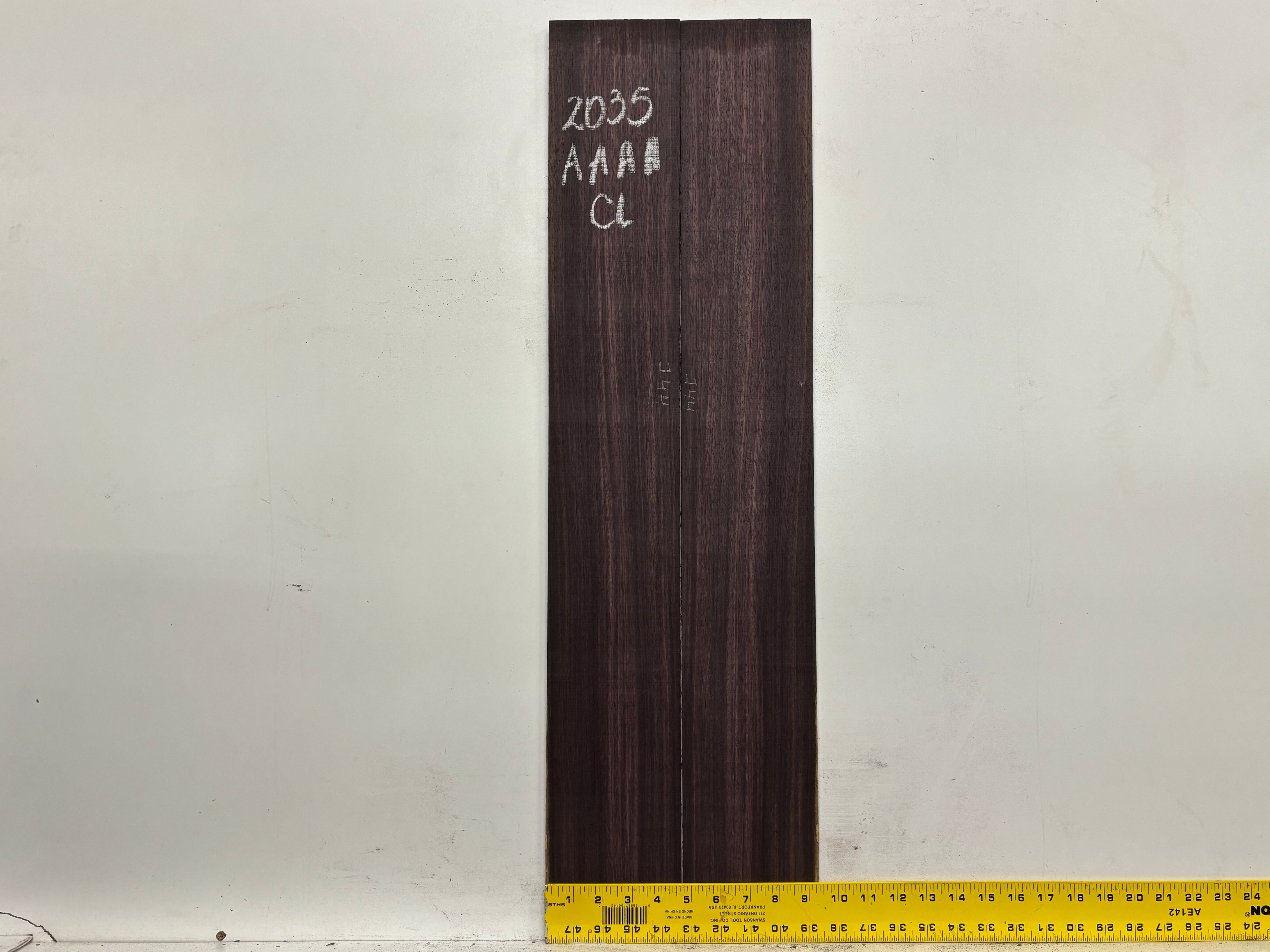 East Indian Rosewood Classical AAAA Grade Guitar Back & Side Set #2035 - Exotic Wood Zone
