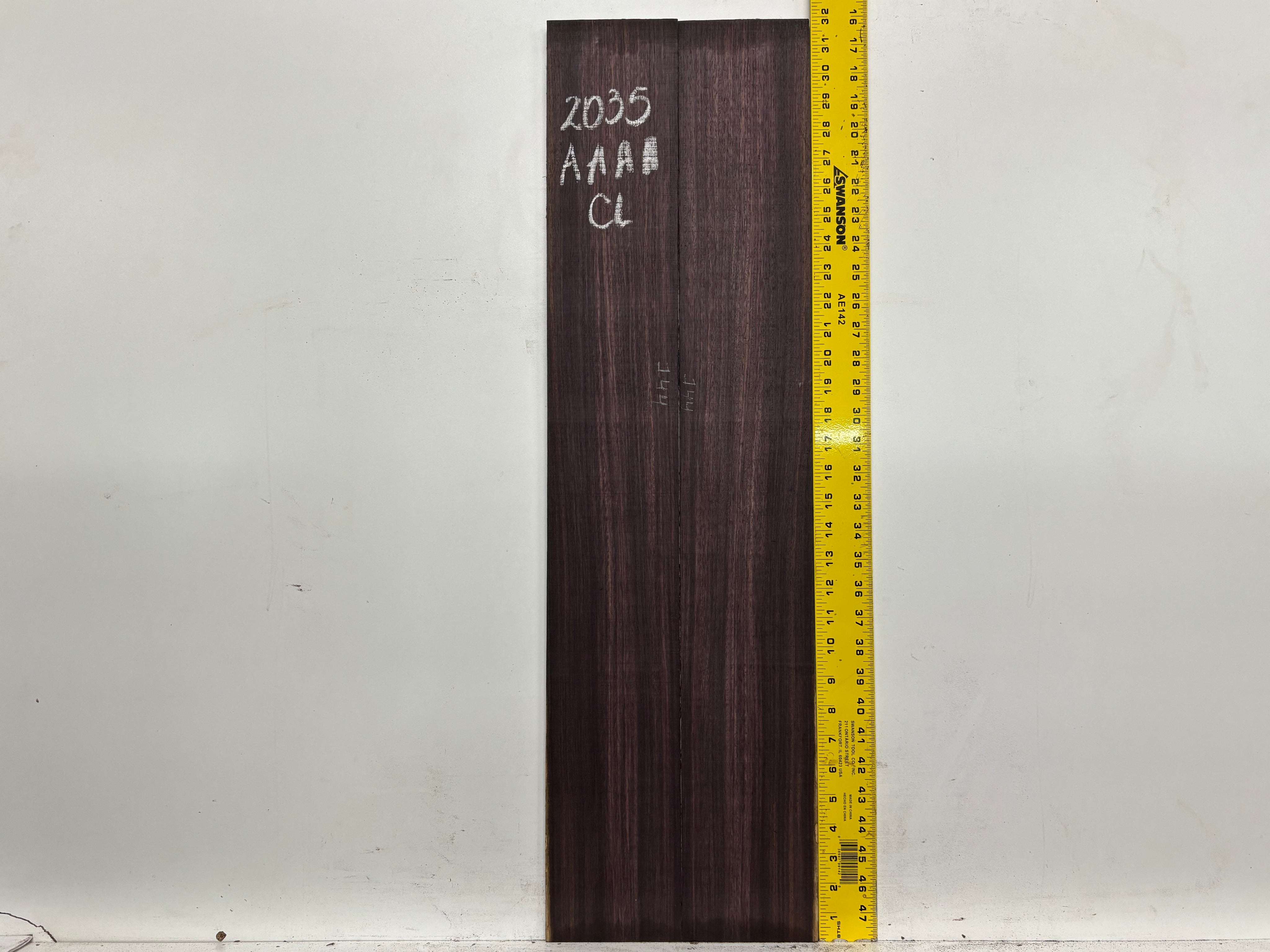 East Indian Rosewood Classical AAAA Grade Guitar Back & Side Set #2035 - Exotic Wood Zone