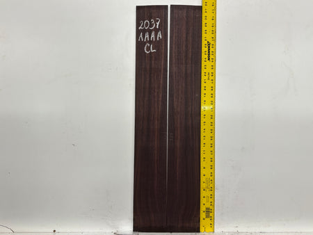 East Indian Rosewood Classical AAAA Grade Guitar Back & Side Set #2037 - Exotic Wood Zone