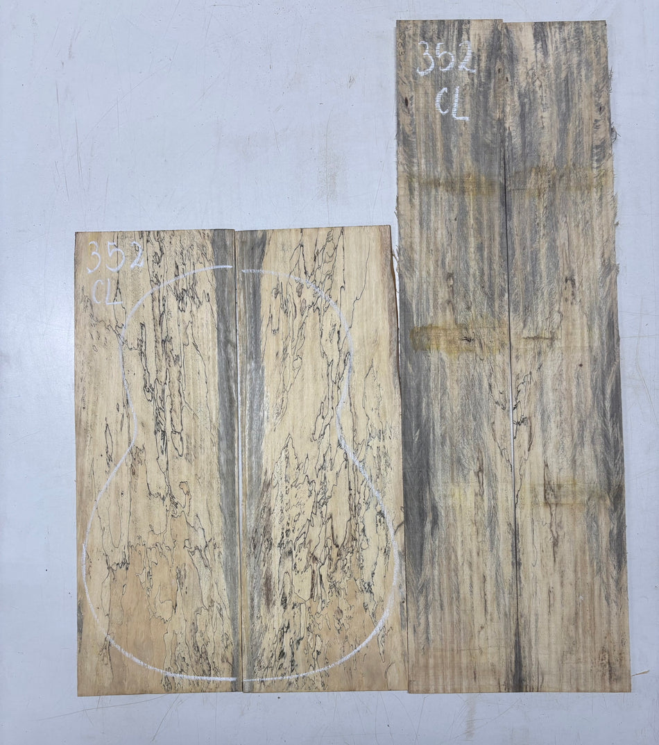 Juego de fondo y aros de guitarra de grado AAAA Dreadnought de palisandro de la India Oriental #61 