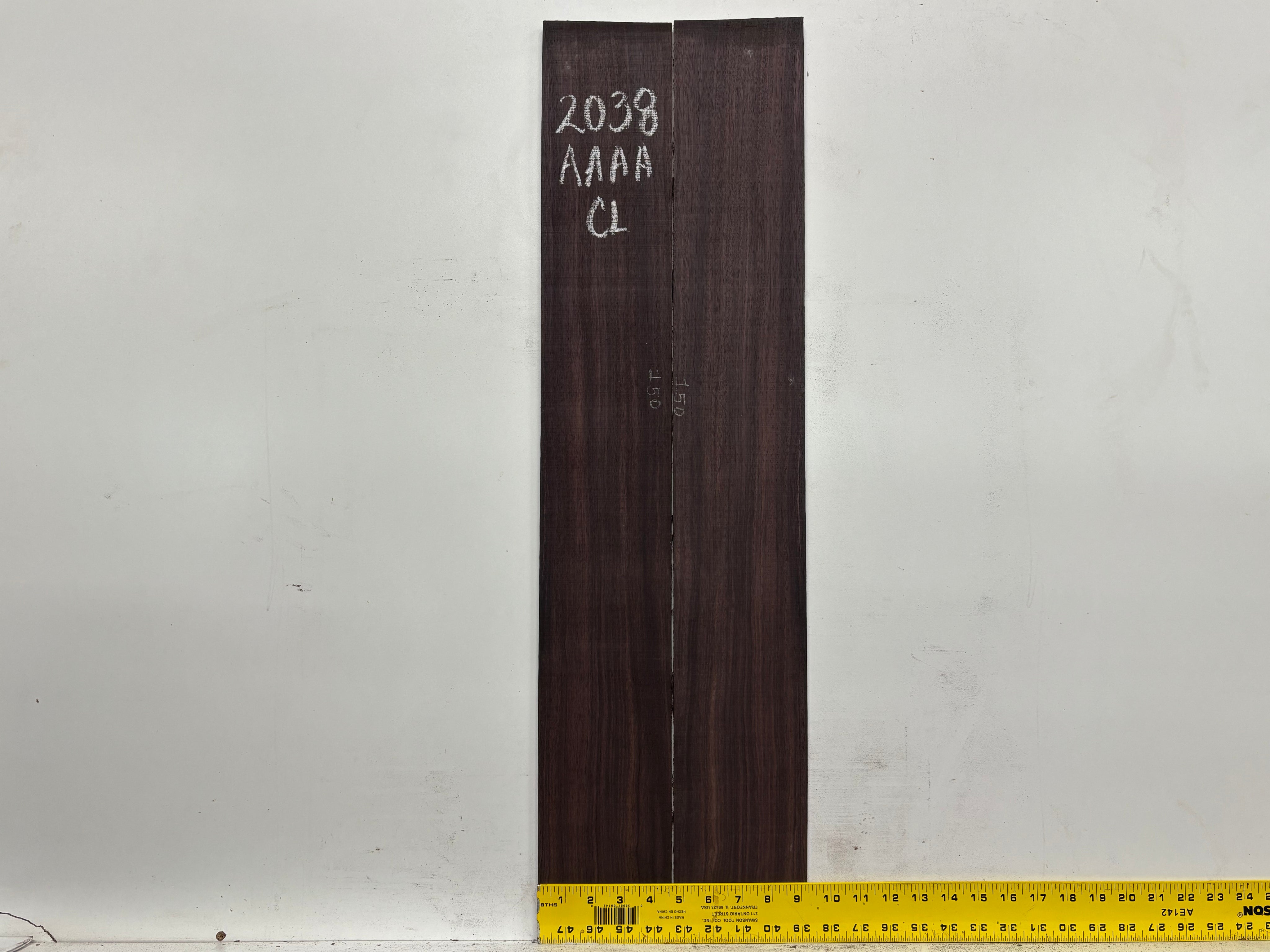 East Indian Rosewood Classical AAAA Grade Guitar Back & Side Set #2038 - Exotic Wood Zone
