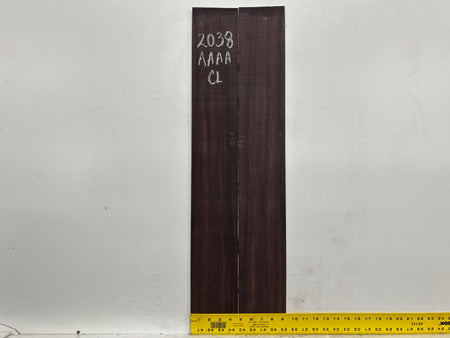 East Indian Rosewood Classical AAAA Grade Guitar Back & Side Set #2038 - Exotic Wood Zone