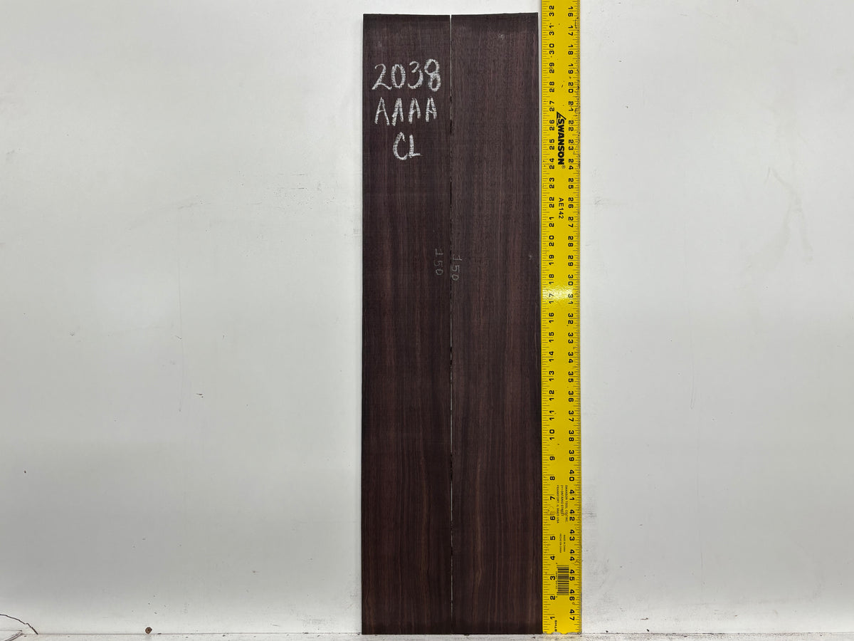 East Indian Rosewood Classical AAAA Grade Guitar Back & Side Set #2038 - Exotic Wood Zone