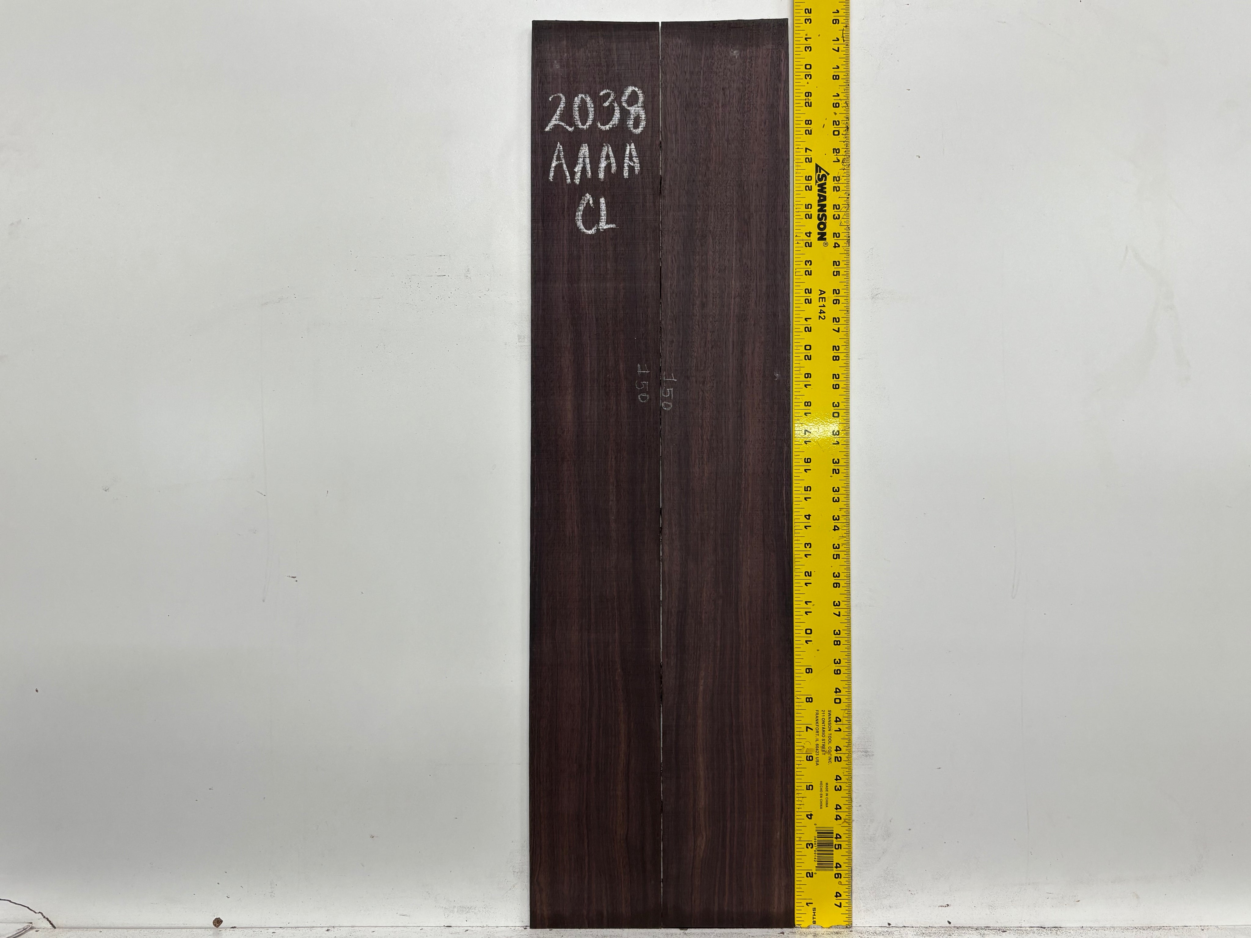 East Indian Rosewood Classical AAAA Grade Guitar Back & Side Set #2038 - Exotic Wood Zone