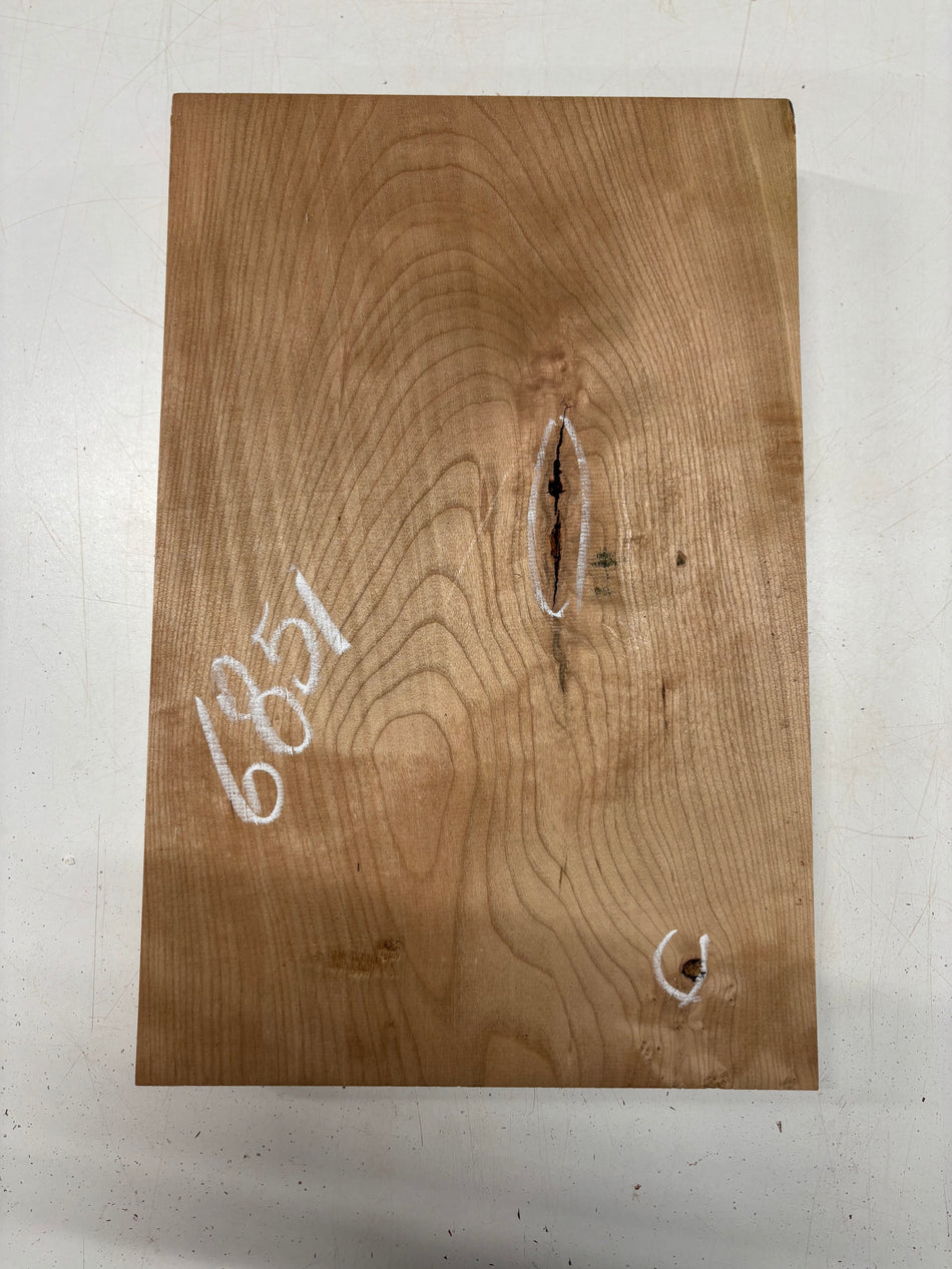 1 Piece, Cherry Lumber Board Blank 17-1/2"x11-1/2"x1-7/8"  #6851