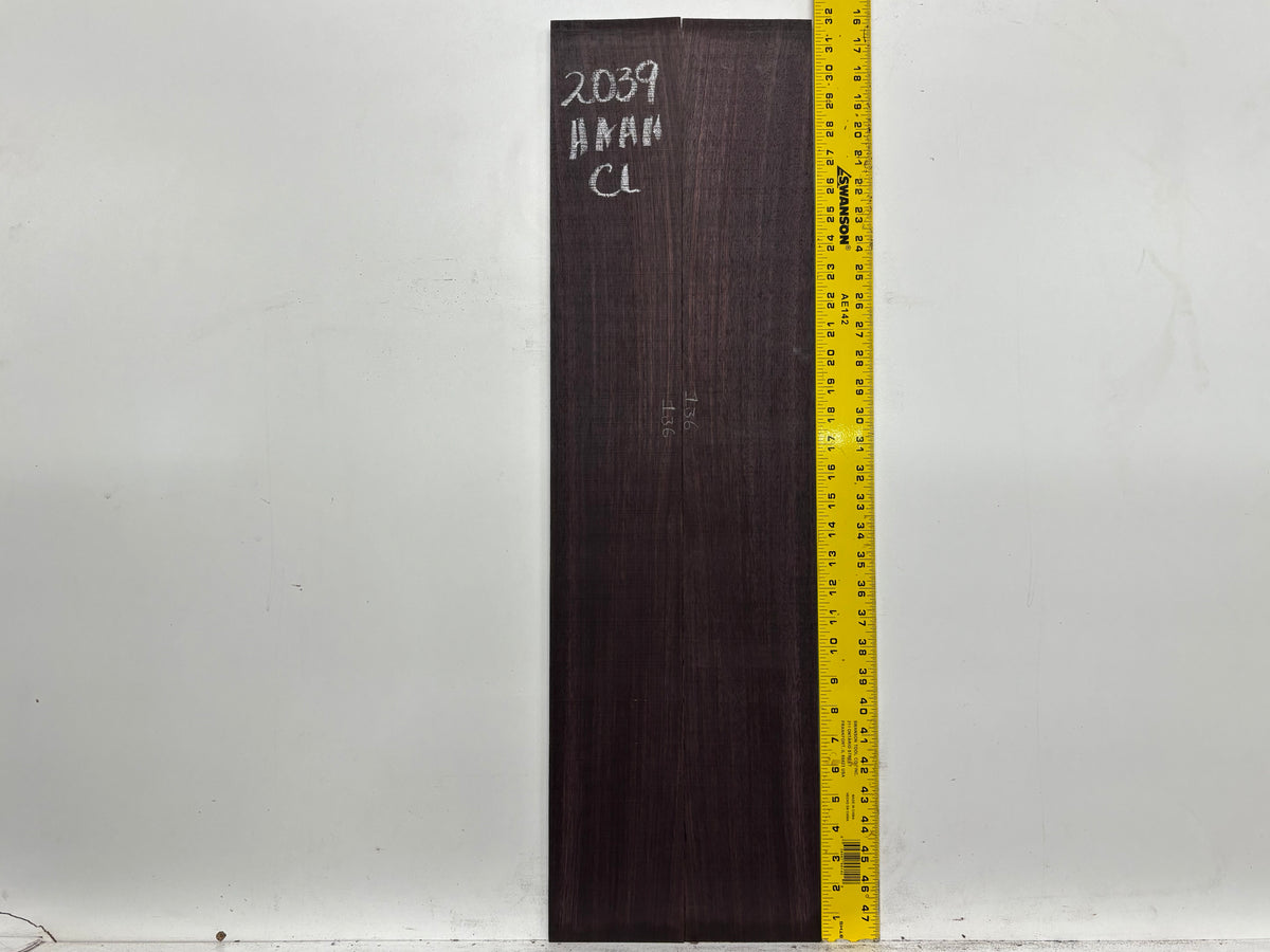 East Indian Rosewood Classical AAAA Grade Guitar Back & Side Set #2039 - Exotic Wood Zone