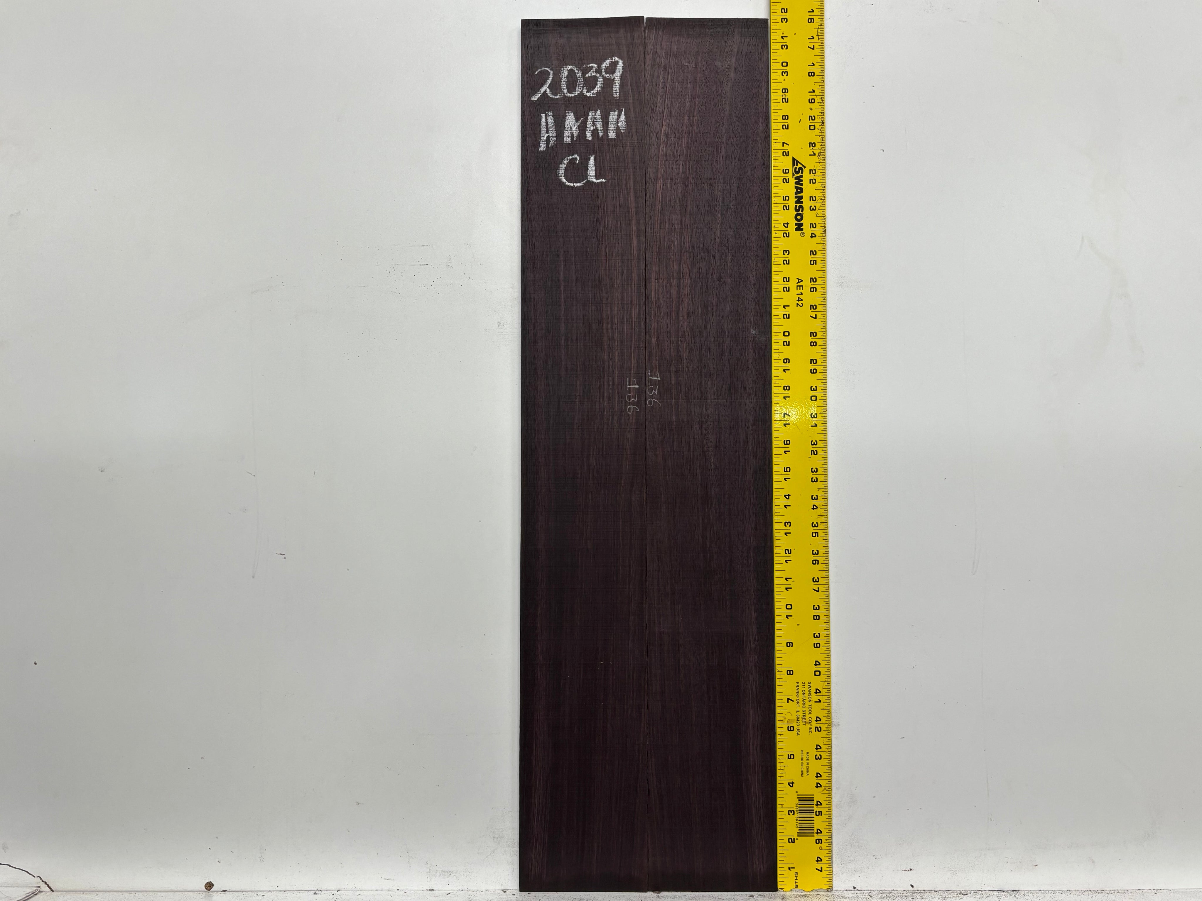 East Indian Rosewood Classical AAAA Grade Guitar Back & Side Set #2039 - Exotic Wood Zone